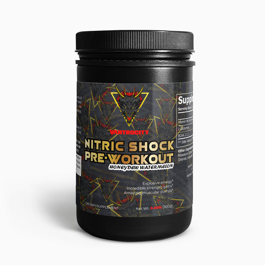 Nitric Shock Pre-Workout (Honeydew Watermelon)