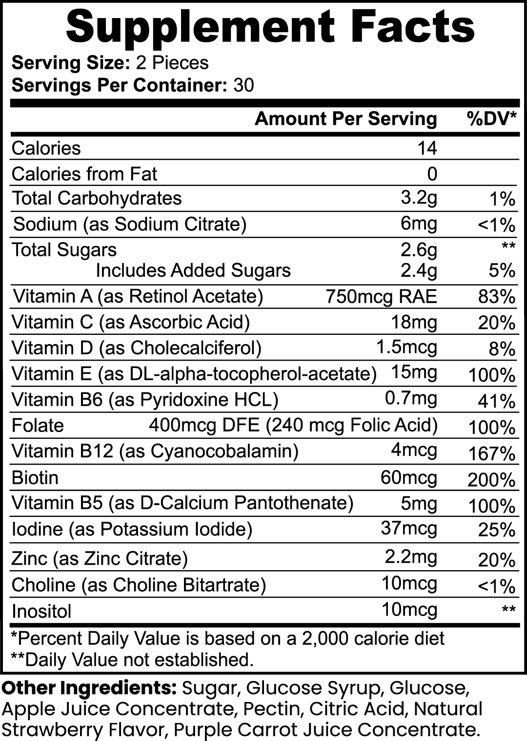 VitaGains Bear Gummies